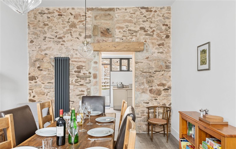 The dining area at