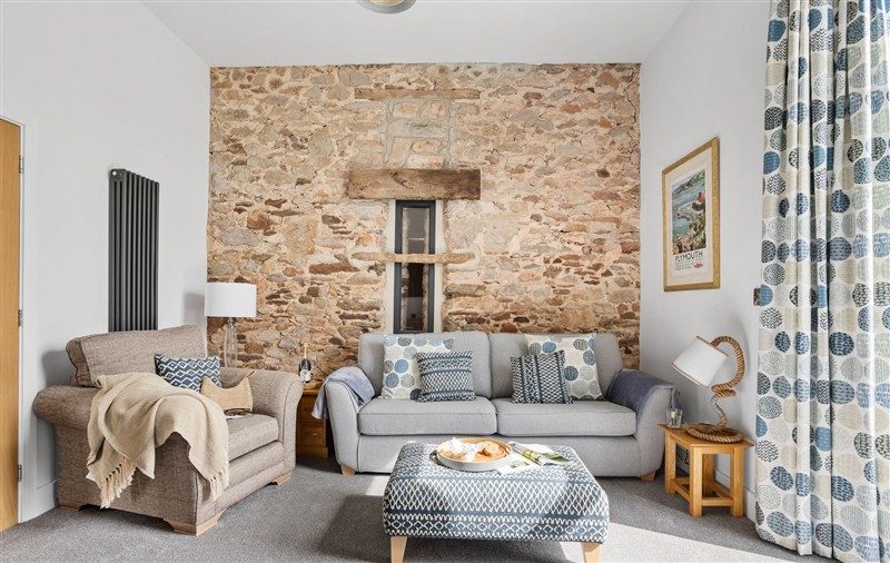 The living room at