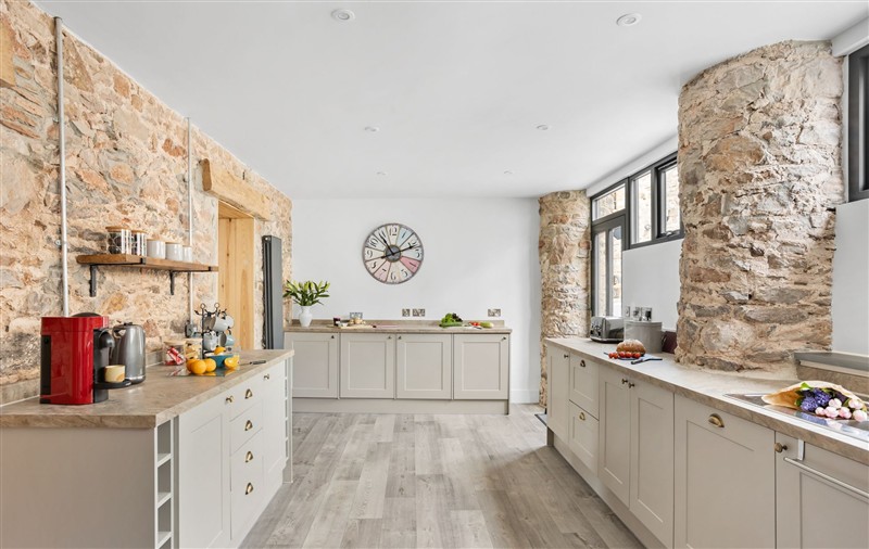 This is the kitchen at