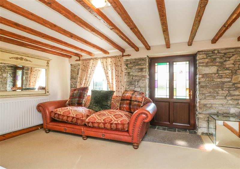 The living area at The Linhay, Sutcome near Bradworthy