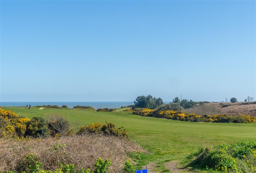 The Royal Cromer Golf Course adjacent to the Cromer Lighthouse