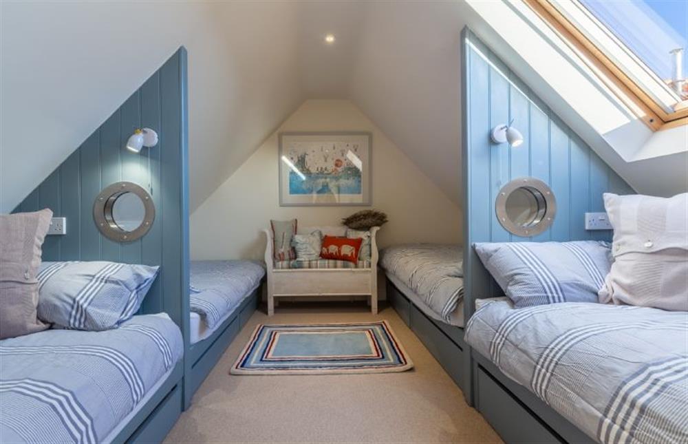 First floor: Bedroom two at The Little Barn, Ringstead near Hunstanton