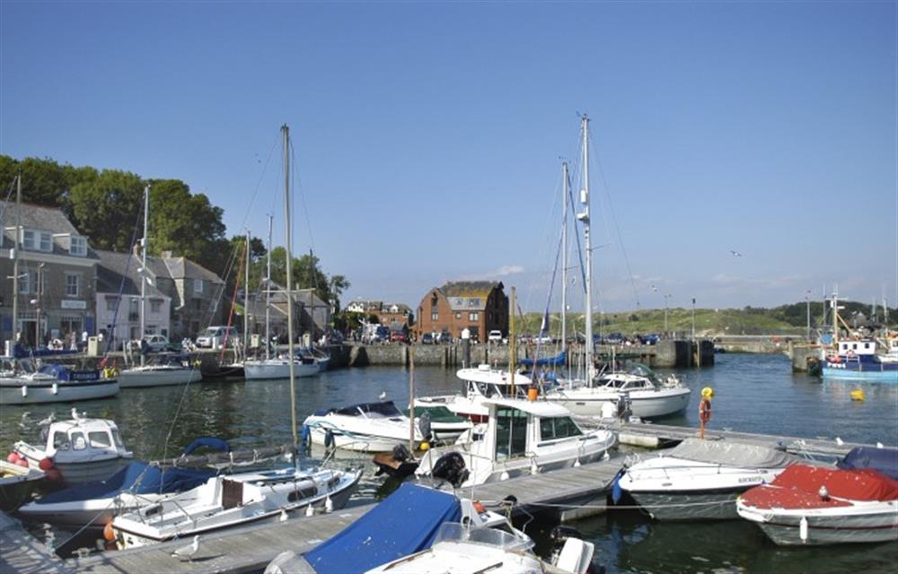 Padstow harbour at The Little Barn, Tintagel