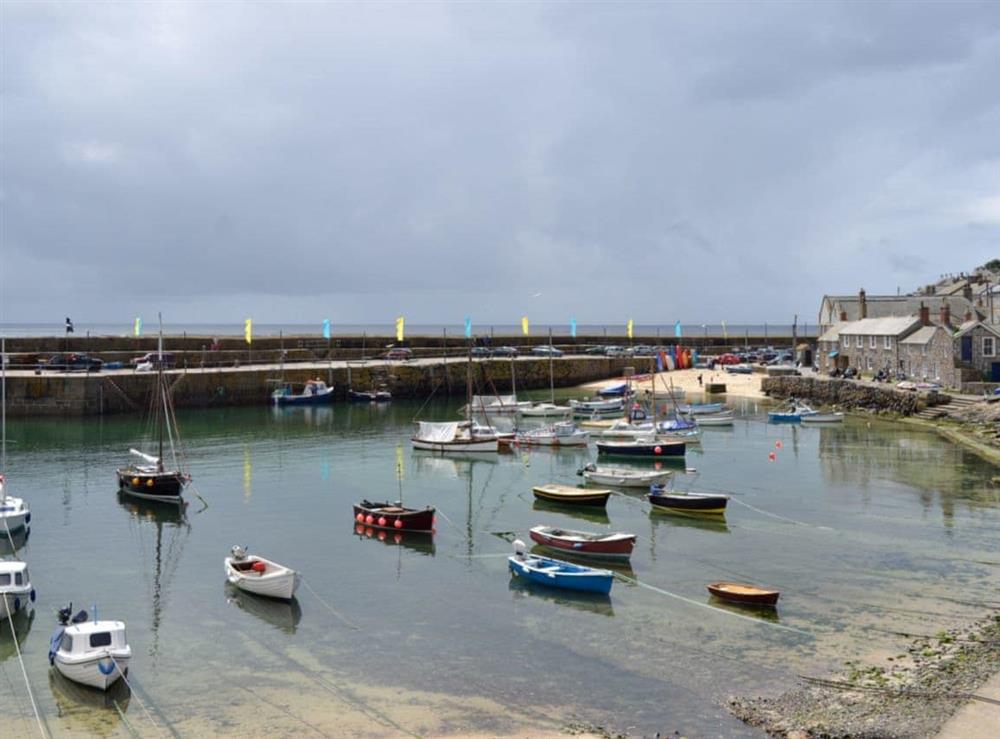 Penzance harbour at The Little Blue House in Penzance, Cornwall