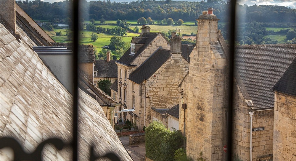 A view from The Little Fleece, Gloucestershire at The Little Fleece in Stroud, Gloucestershire