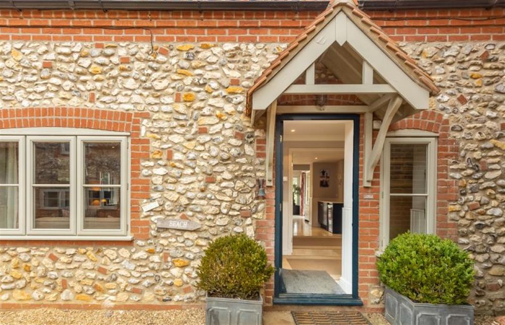 Exterior: Entrance to main house at The Little House, Brancaster near Kings Lynn