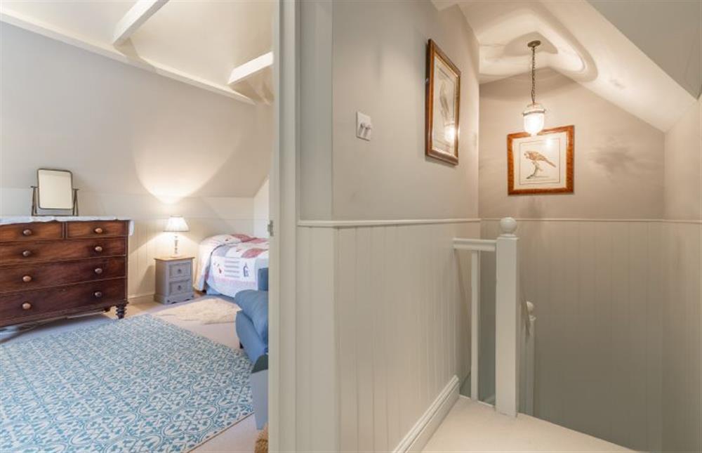 First floor: Landing looking to bedroom three at The Little House, Brancaster near Kings Lynn