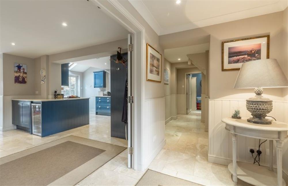 Ground floor: Entrance hallway looking through to kitchen (photo 2) at The Little House, Brancaster near Kings Lynn