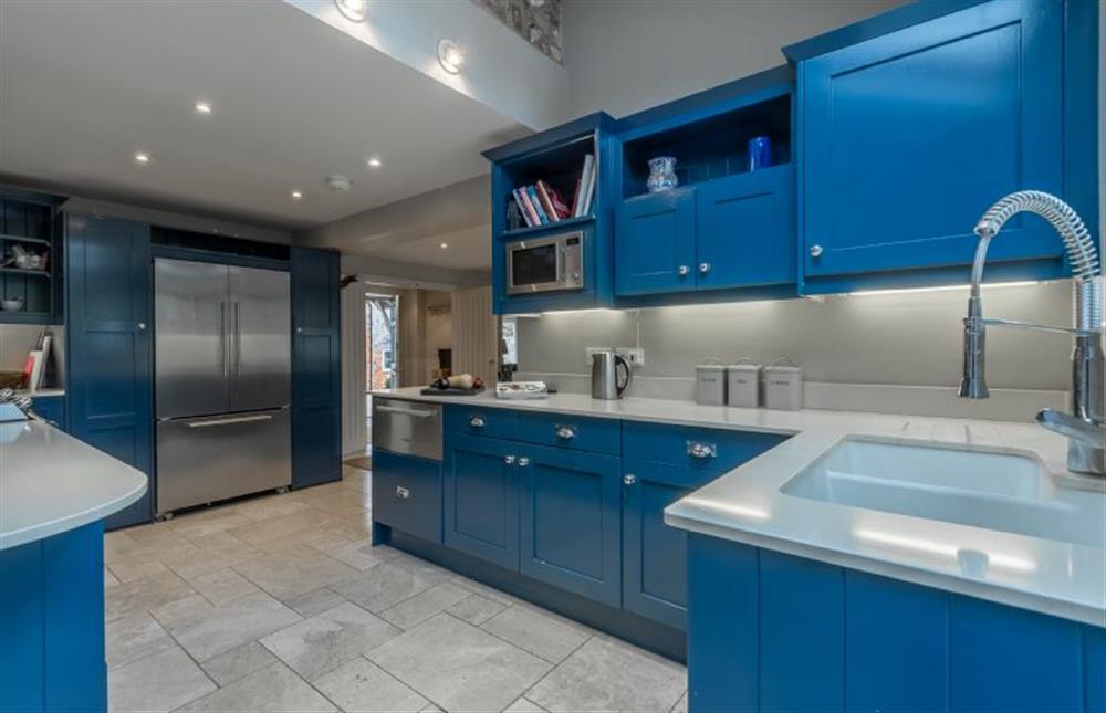 Ground floor: kitchen area at The Little House, Brancaster near Kings Lynn