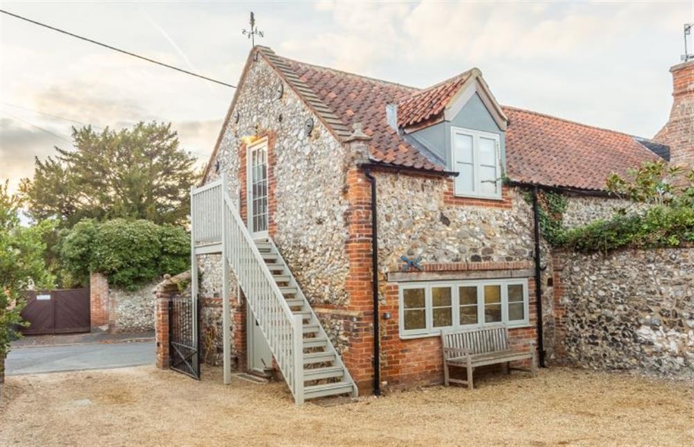 The private, one bedroom annexe is separate to the main house at The Little House, Brancaster near Kings Lynn