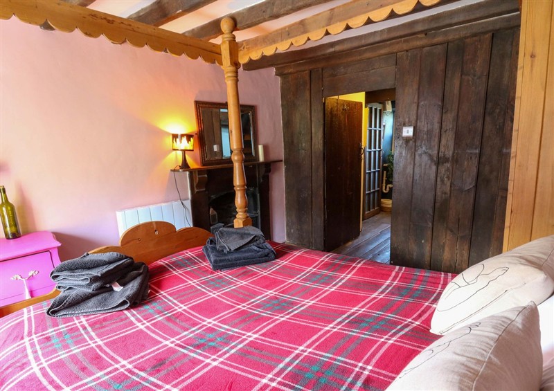 A bedroom in The Little Laura Ashley House at The Little Laura Ashley House, Machynlleth