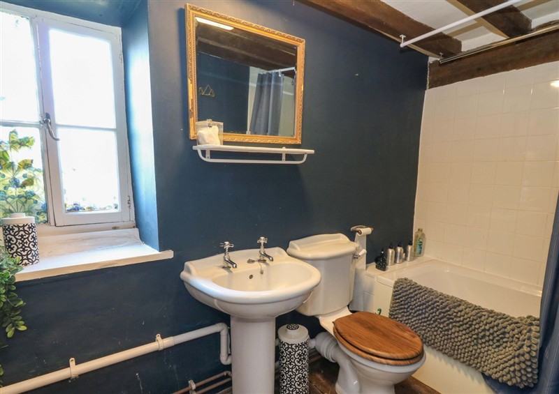 Bathroom at The Little Laura Ashley House, Machynlleth