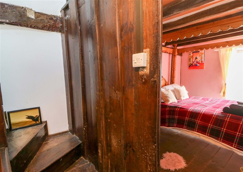 This is a bedroom at The Little Laura Ashley House, Machynlleth