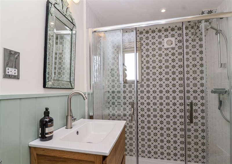 This is the bathroom at The Little Loft, Burford