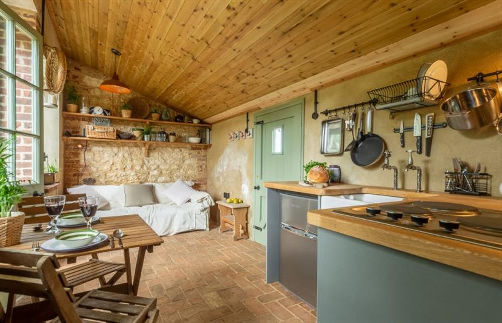 Ground floor: This beautiful single-storey property has a rustic and relaxed vibe at The Little Potting Shed, Fring near Kings Lynn