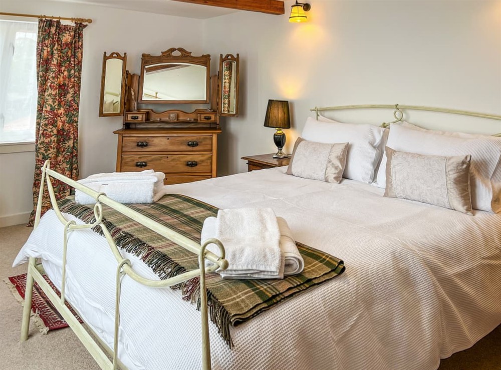 Double bedroom at The Loading Bay in Hawick, Roxburghshire