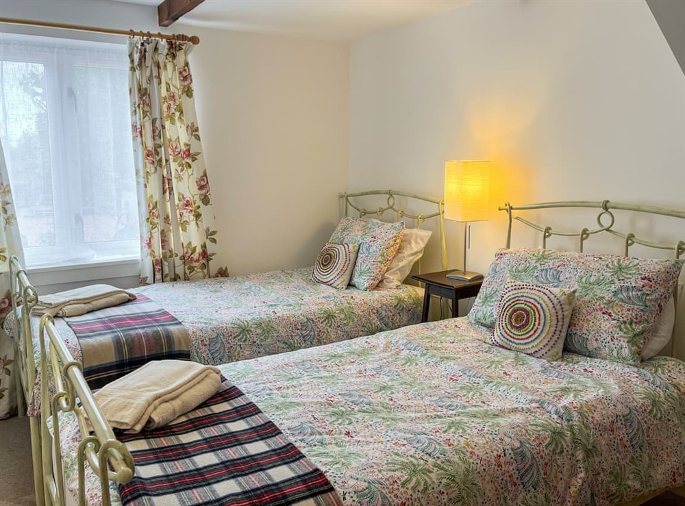 Twin bedroom at The Loading Bay in Hawick, Roxburghshire