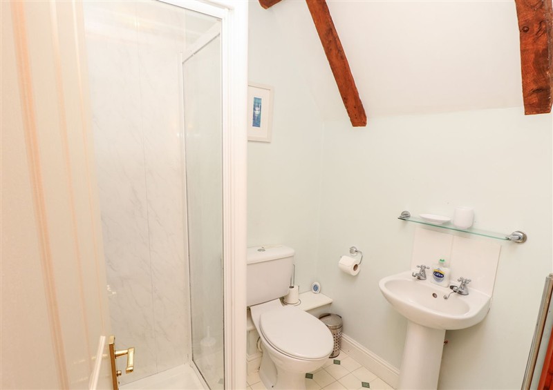 This is the bathroom at The Lobster Pot, near Ventnor