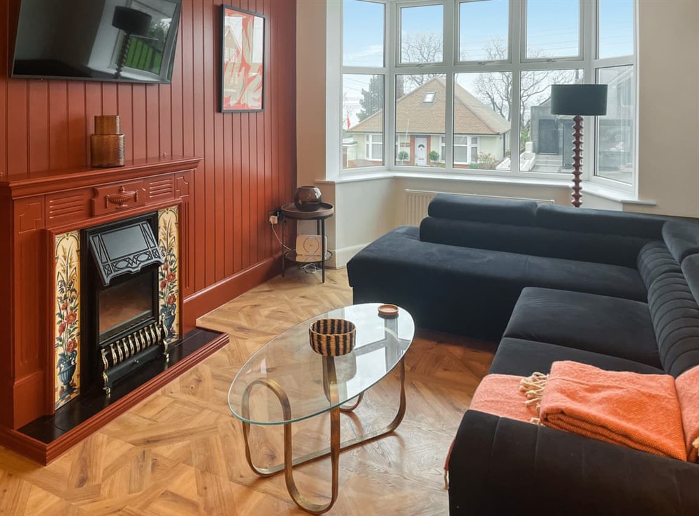 Living area at The Lobster Pot in Shotley Gate, Suffolk