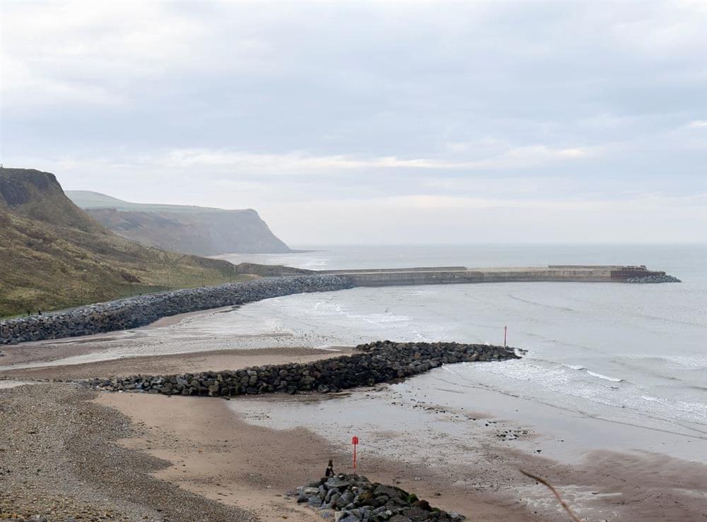Beach 4½ miles at The Lobster Pot in Skinningrove, near Saltburn-by-the-Sea, Cleveland