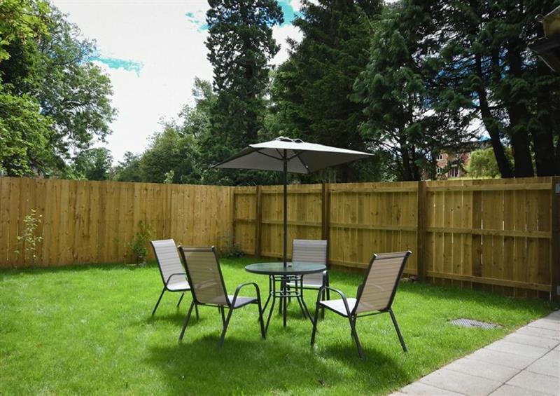 Enjoy the garden at The Lodge, Alnwick
