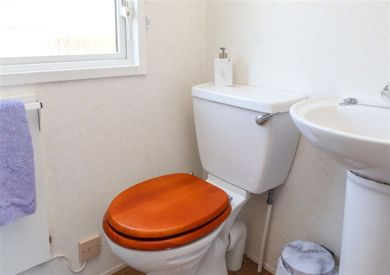Bathroom at The Lodge, Amlwch