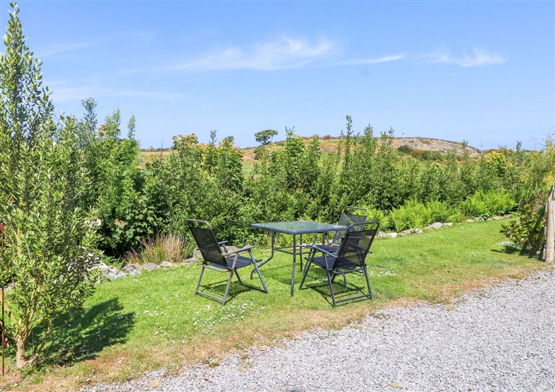 The garden at The Lodge, Amlwch