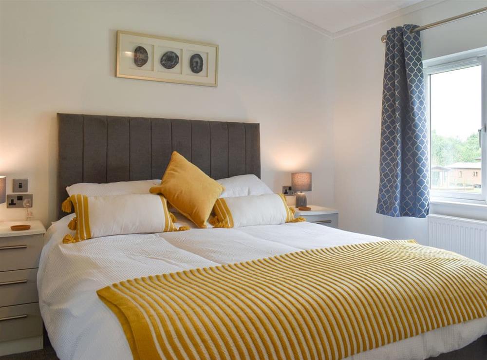 Double bedroom at The Lodge at Bridlington Links in Bridlington, Yorkshire, North Humberside