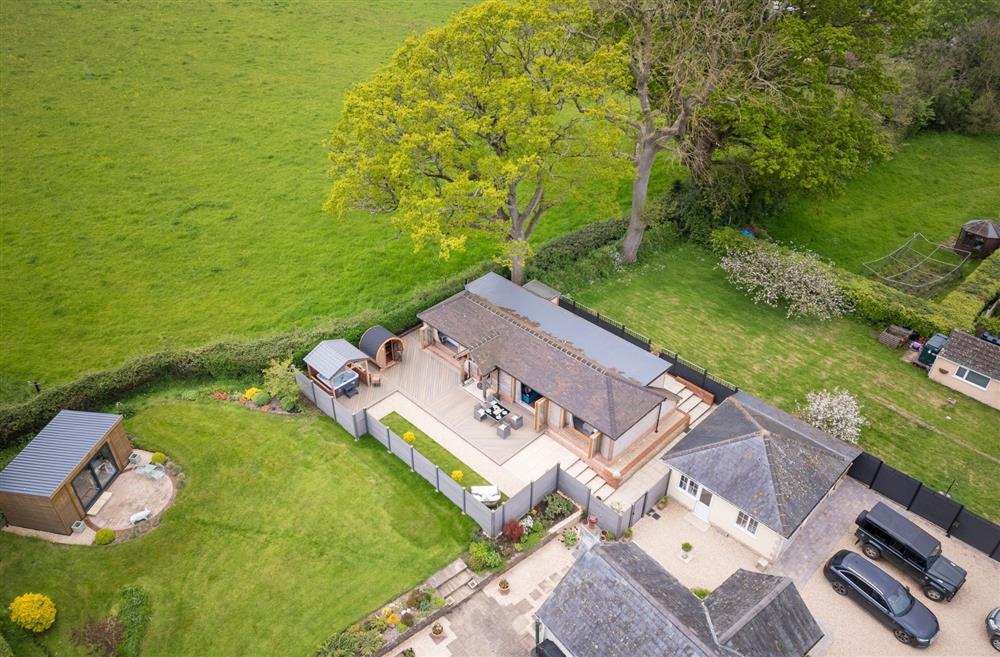 Overhead view of The Lodge