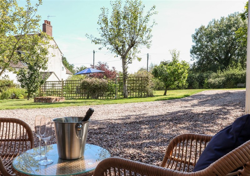 The garden at The Lodge at Middleton House, Middleton Green near Stone
