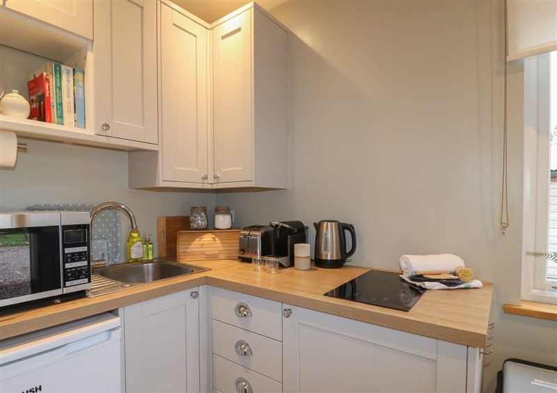 The kitchen at The Lodge at Middleton House, Middleton Green near Stone