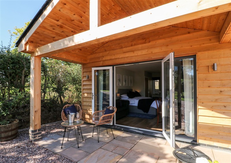 The setting at The Lodge at Middleton House, Middleton Green near Stone