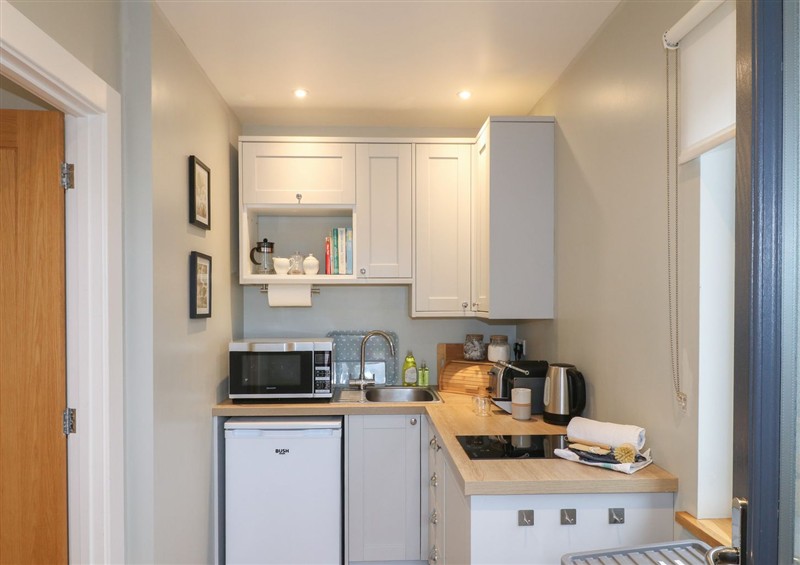 This is the kitchen at The Lodge at Middleton House, Middleton Green near Stone