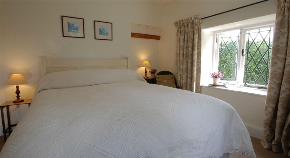 The double bedroom at The Lodge At Parke in Newton Abbot, Devon