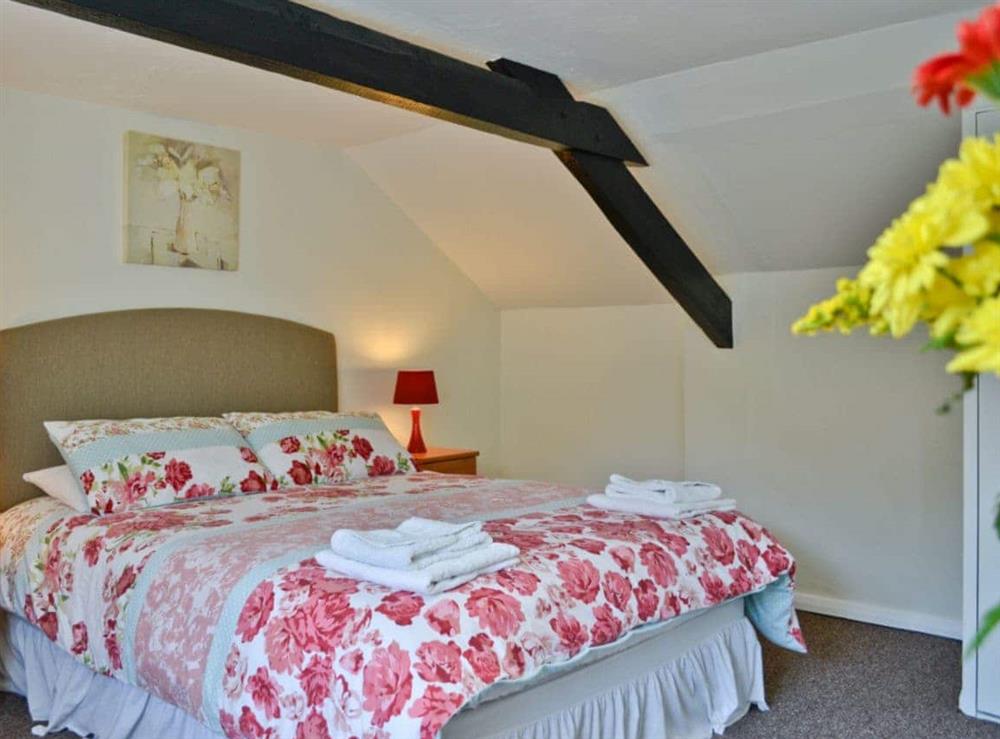 Double bedroom at The Lodge at Riverton Lakes in Swimbridge, near Barnstaple, Devon