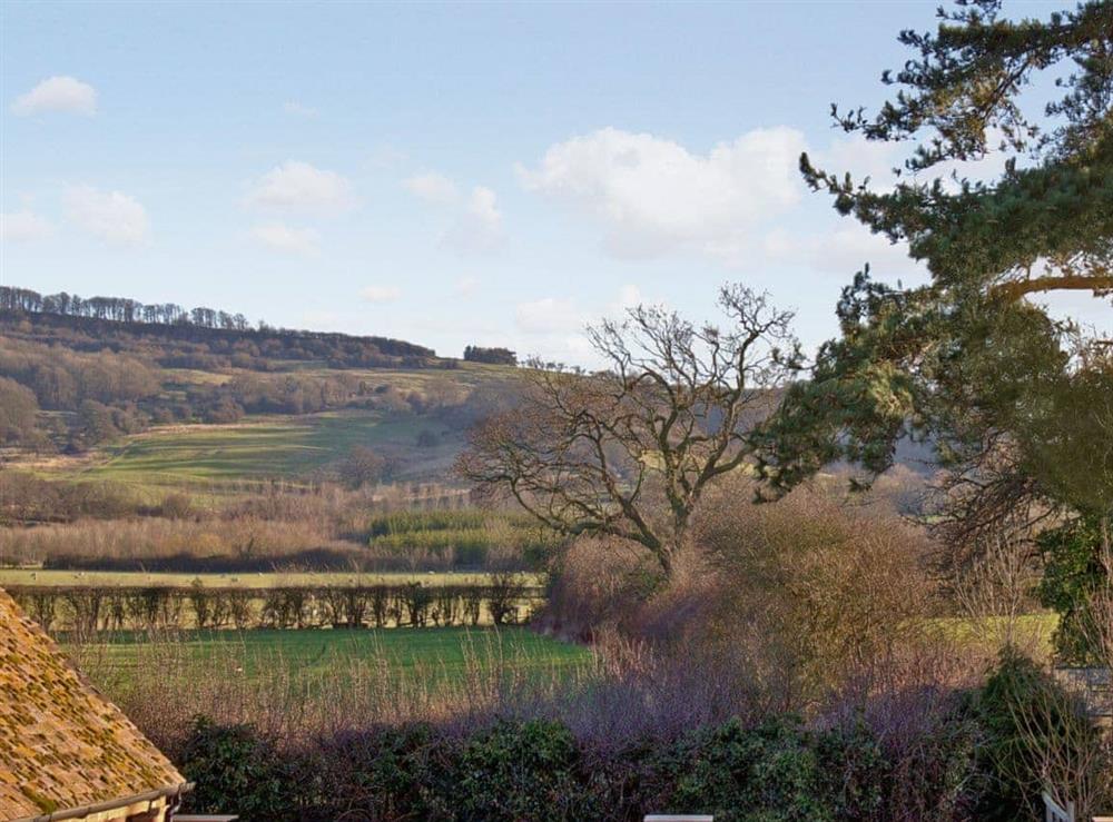 View at The Lodge at the Granary in Lower Stanley near Winchcombe, Gloucestershire
