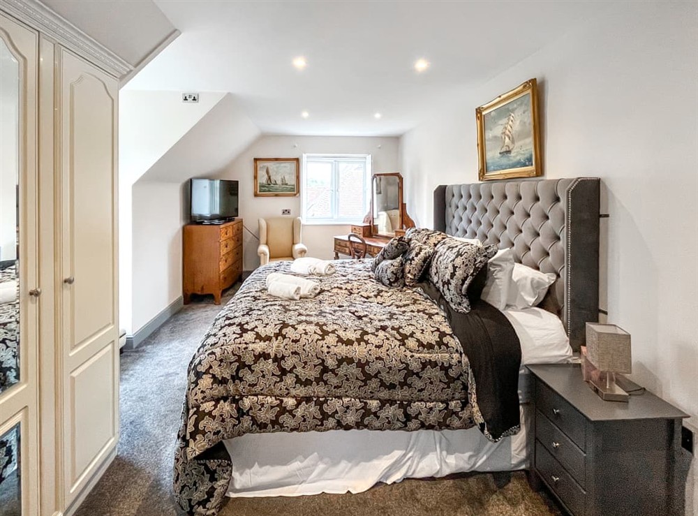 Double bedroom at The Lodge at Winchelsea in Winchelsea, East Sussex