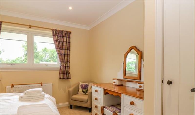 One of the 3 bedrooms at The Lodge, Blairgowrie