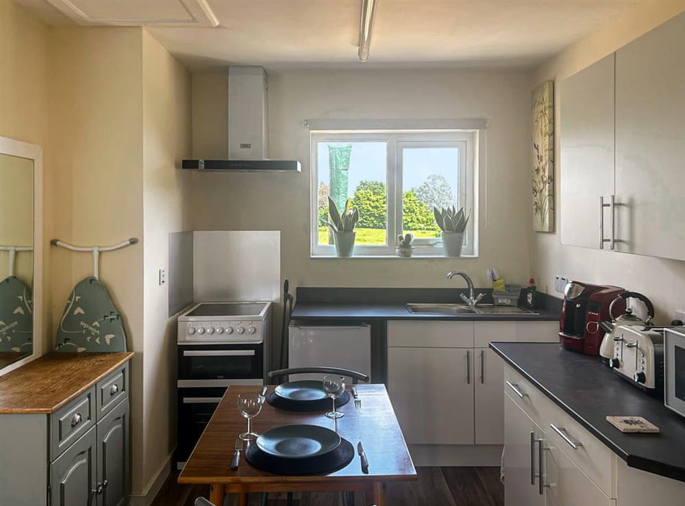 Kitchen at The Lodge in Brand Green, near Redmarley, Gloucestershire