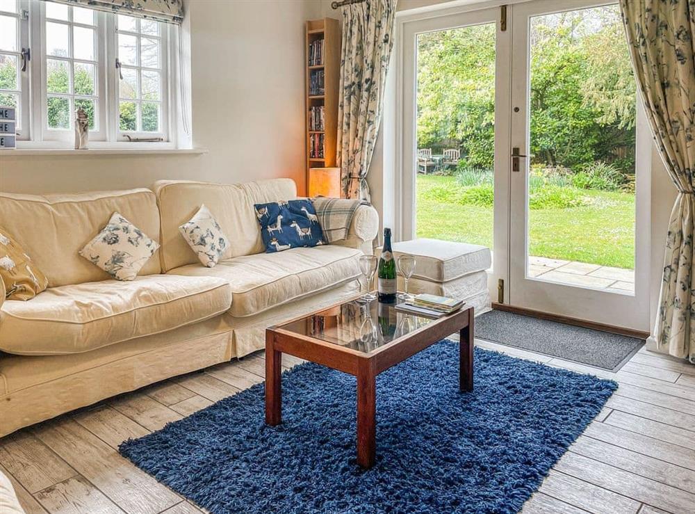 Living area (photo 2) at The Lodge in Cheselbourne, near Dorchester, Dorset