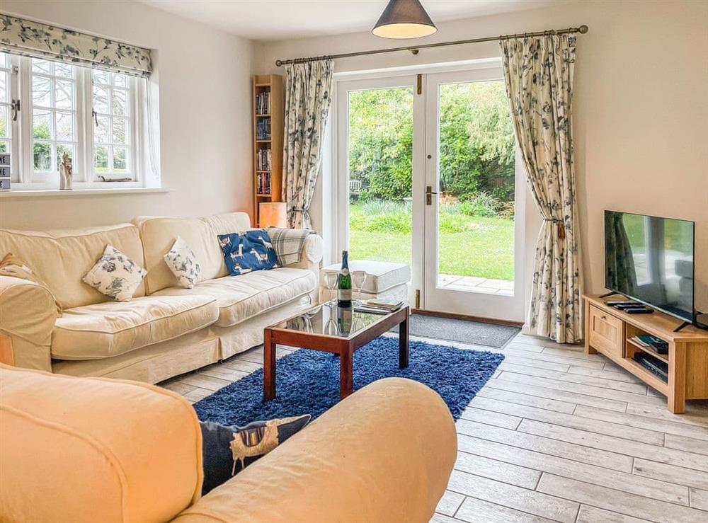 Living area (photo 3) at The Lodge in Cheselbourne, near Dorchester, Dorset