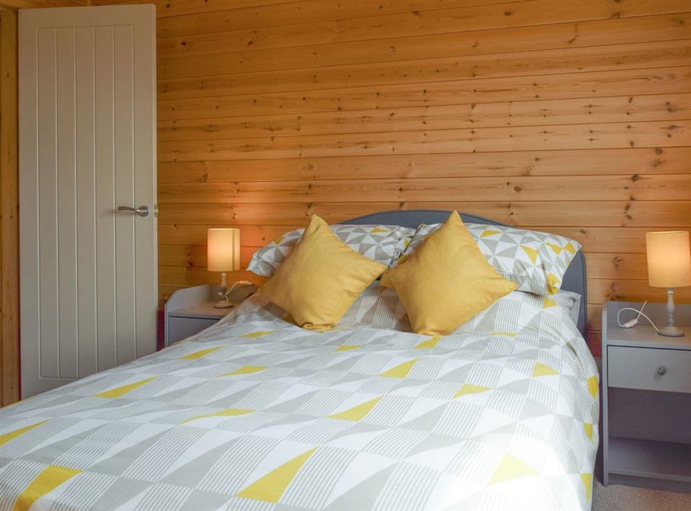 Double bedroom at The Lodge in Drayton, Leicestershire