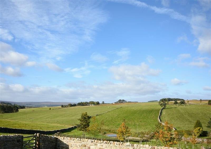 The setting of The Lodge at The Lodge, Elsdon
