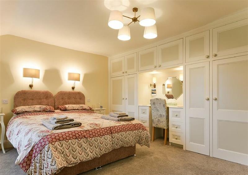 This is a bedroom at The Lodge, Elsdon