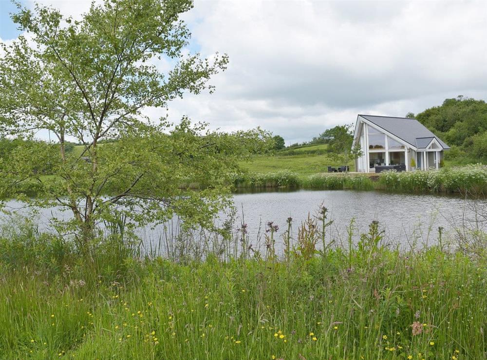Secluded and private, the perfect getaway at The Lodge in Five Roads, near Llanelli, Dyfed