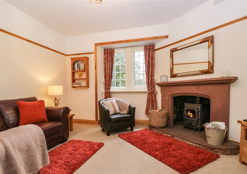 Relax in the living area at The Lodge, Greystoke