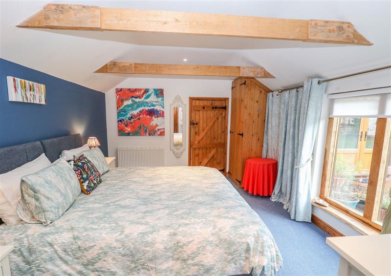 One of the bedrooms at The Lodge, Hickling near Catfield