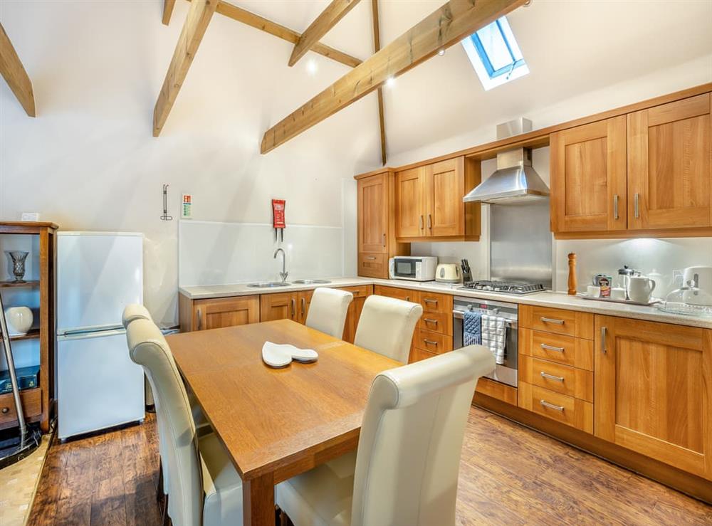 Kitchen/diner at The Lodge in Holton-Le-Clay, near Cleethorpes, Lincolnshire