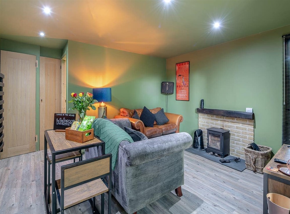 Living area (photo 2) at The Lodge in the Woods in Raithby, Lincolnshire