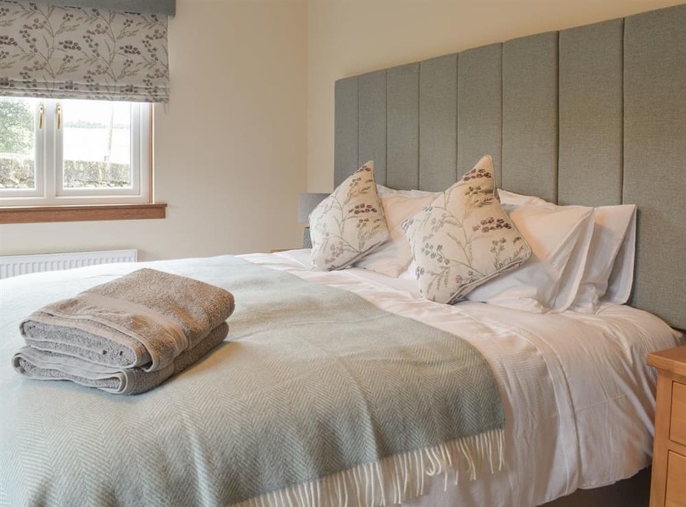 Double bedroom at The Lodge in Linlithgow, West Lothian